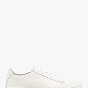 Białe półbuty męskie w sportowym stylu