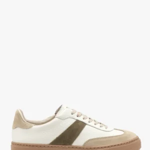 Beżowe sportowe półbuty damskie