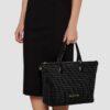 VALENTINO Czarna shopperka damska Frequency Re Shopping