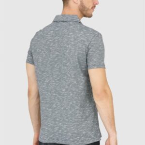 GUESS Szara męska koszulka polo