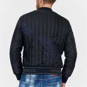 EMPORIO ARMANI Dwustronna kurtka męska w moro