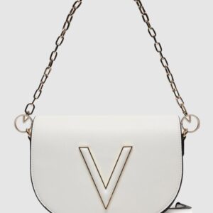 VALENTINO Biała torebka Coney Flap Bag
