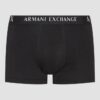 ARMANI EXCHANGE Czarne bokserki 3PACK