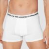 KARL LAGERFELD Białe bokserki męskie 3PACK