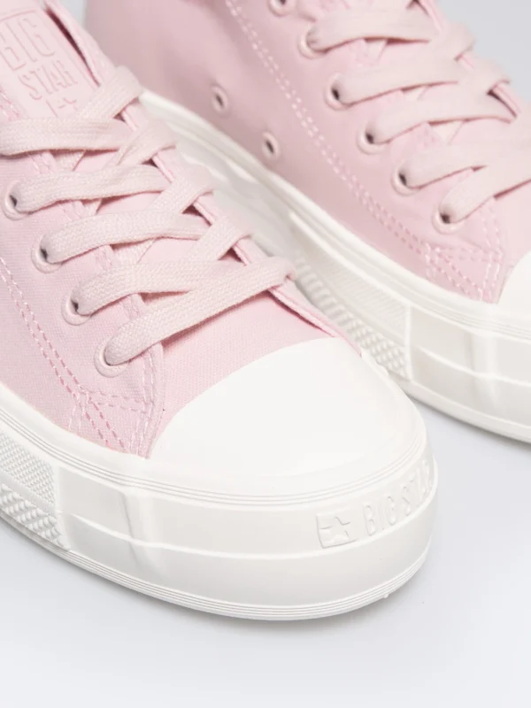 Trampki damskie niskie różowe RR274079 601