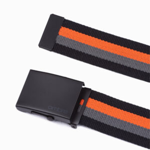 Pasek męski parciany - czarny V1