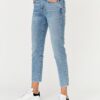 7 FOR ALL MANKIND Niebieskie damskie jeansy JOSEFINA LUXE VINTAGE SELFMADE
