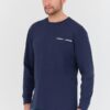 TOMMY JEANS Granatowy męski longsleeve