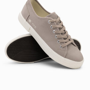 Klasyczne niskie trampki męskie BASIC - popielate V1