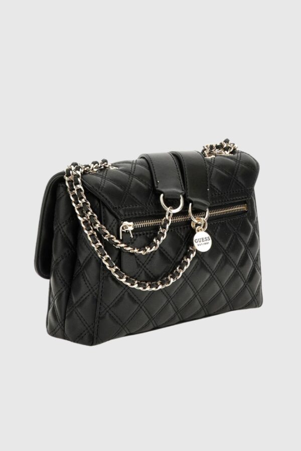 GUESS Czarna kopertówka damska Giully