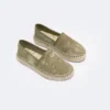 Espadryle damskie khaki LL274853 303