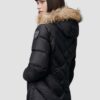 BLAUER Czarna kurtka damska Alicia Short Jackets