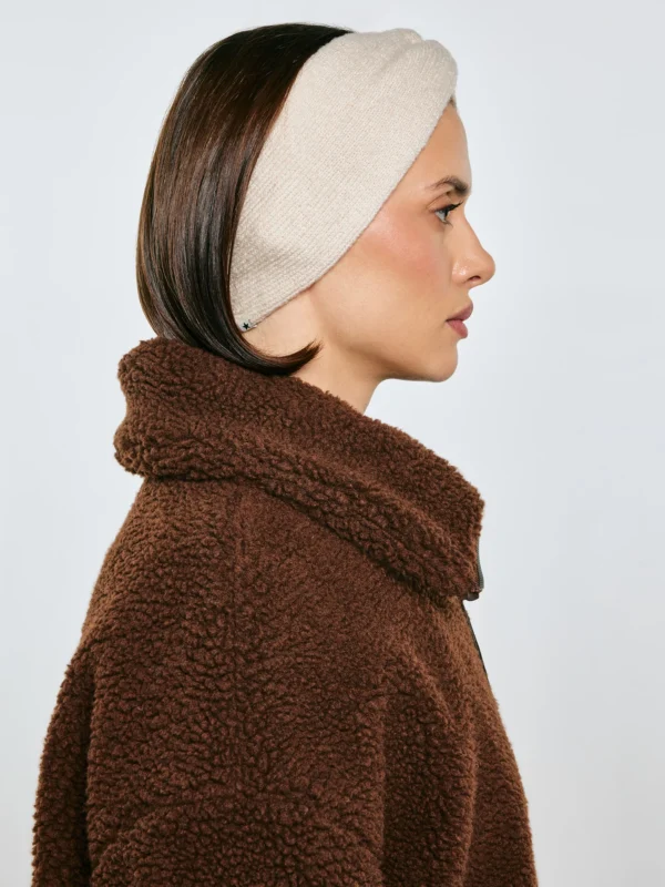 a717f27daf3ec2e404b68f80dbc6934ec32a9781 Opaska damska z ozdobnym splotem beżowa Facita 800