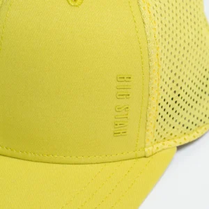 Czapka damska z daszkiem limonkowa Limka 300