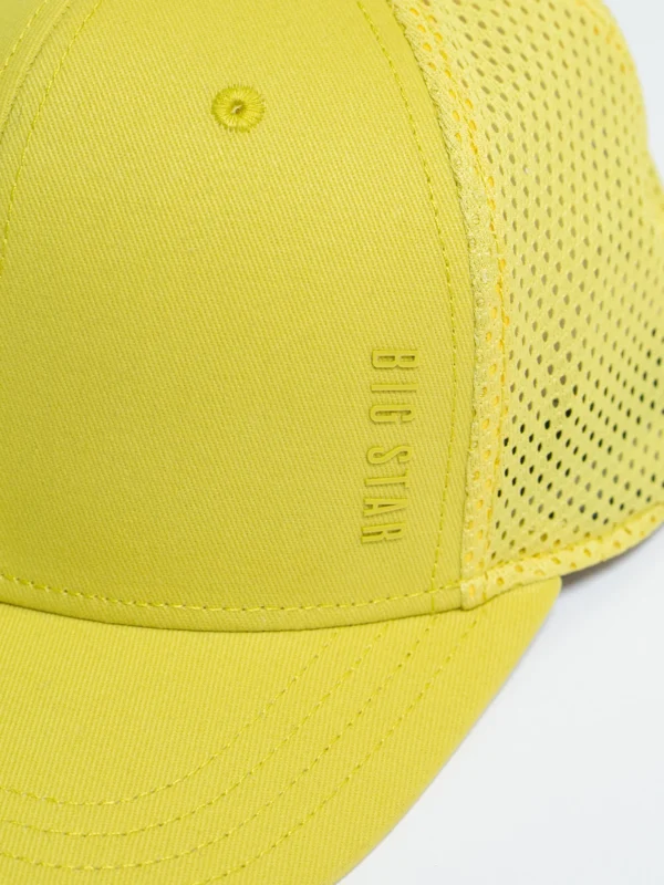 Czapka damska z daszkiem limonkowa Limka 300