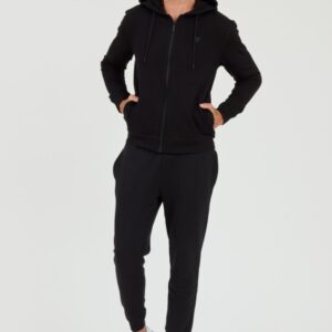 GUESS Czarna męska bluza z kapturem Hooded Sweatshirt