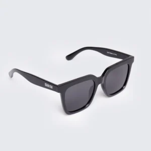 Okulary przeciwsłoneczne damskie czarne Mili 906