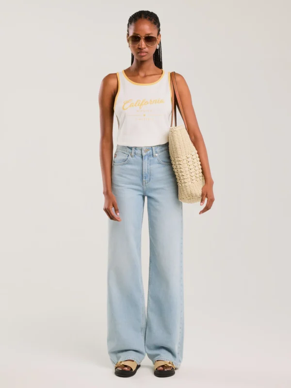 aa62666d8cee614ef11db2f1d559742c91a6c204 Koszulka damska na ramiączkach kremowa Witalina 102