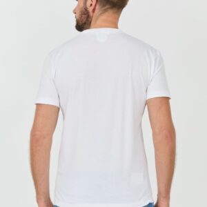 DSQUARED2 Biały męski t-shirt Icon Blur Cool Fit Tee