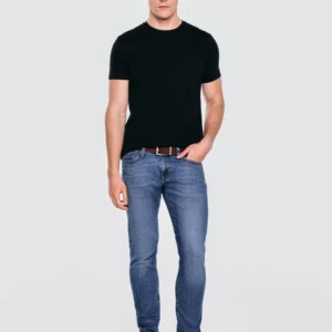 ab5d706d390e43c6f3962e7f022bb769244a8706 Koszulka męska bawełniana czarna Vincer 906