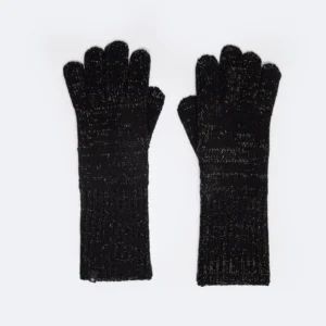 Rękawiczki damskie długie czarne Xana 906