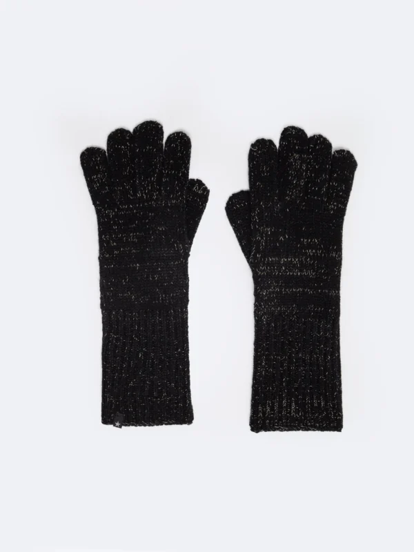 ad0a0e178ba00811dd3aa548e62755d65c4b9d1b Rękawiczki damskie długie czarne Xana 906