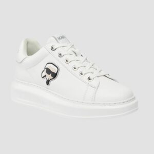 KARL LAGERFELD Białe sneakersy Karl Nft Lo Lace