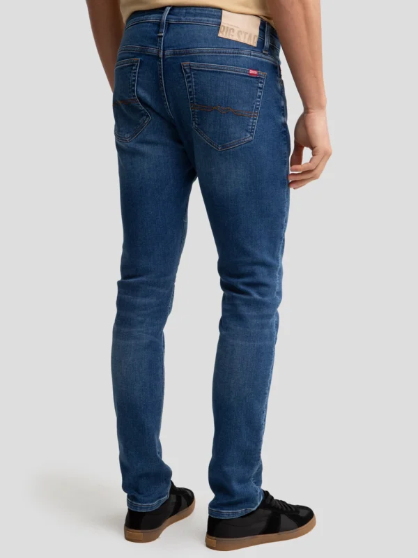 Jeansy męskie niebieskie Terry Carrot 411