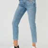 7 FOR ALL MANKIND Niebieskie damskie jeansy JOSEFINA LUXE VINTAGE SELFMADE