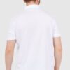 ARMANI EXCHANGE Biała męska koszulka polo w logo