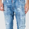 DSQUARED2 Błękitne męskie jeansy Cool Guy Jean, Rozmiar 48