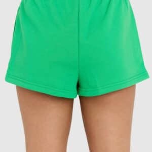 JUICY COUTURE Zielone szorty damskie anya recycled z haftowanym logo