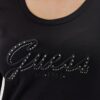 GUESS Czarny damski longsleeve Embro Script