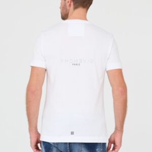 GIVENCHY Biały męski t-shirt