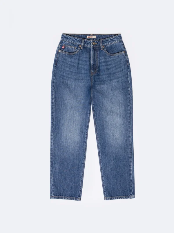 Jeansy chłopięce loose granatowe Zacky 586