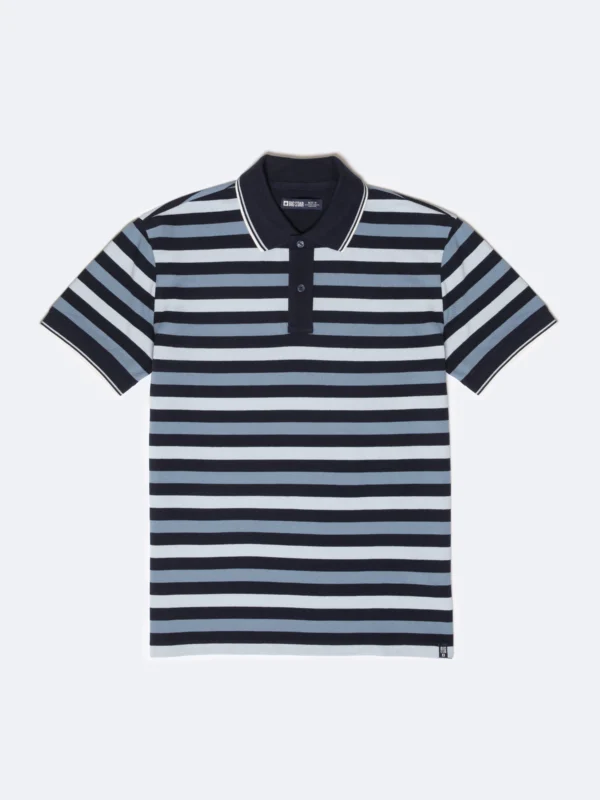 b934865ca603b41672ab75a0f1b4ed4447415438 Koszulka męska polo w kolorowe paski Seulir 401
