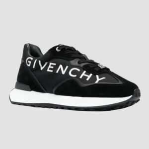 GIVENCHY Czarne sneakersy GIV RUNNER LIGHT