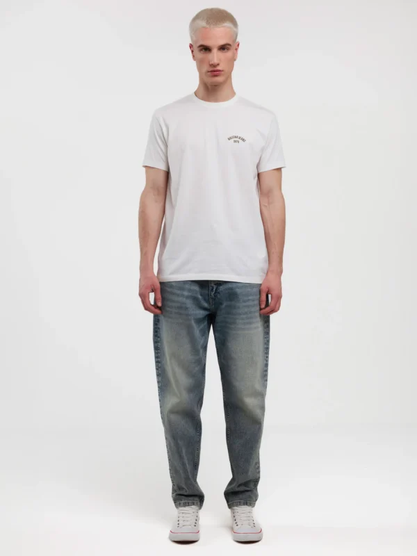 Koszulka męska bawełniana biała Vincer 100