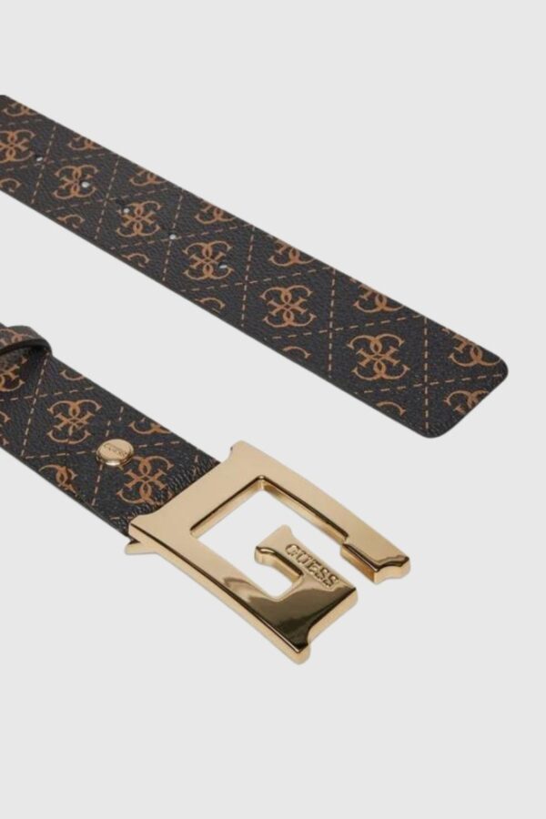 GUESS Brązowy pasek damski Meridian