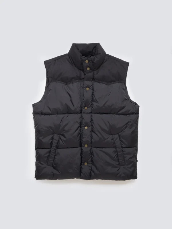 Kamizelka męska pikowana czarna Agrib 906