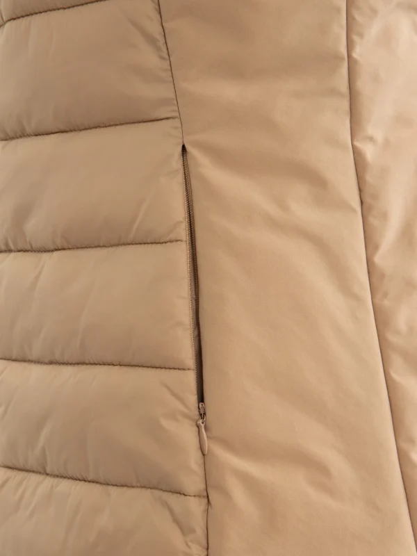 Kamizelka damska pikowana beżowa Trinoe 801