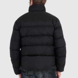 BLAUER Czarna puchowa kurtka męska FLETCHER