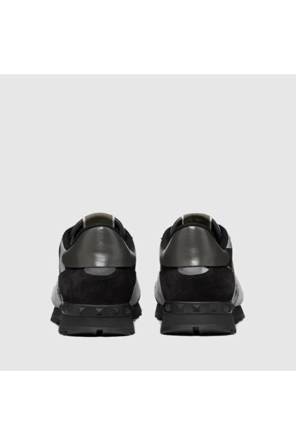 VALENTINO GARAVANI Sneakersy rockrunner w szarym kamuflażu