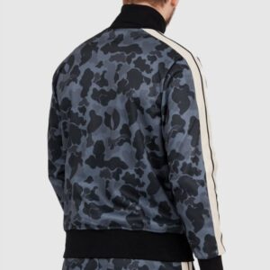 PALM ANGELS Szara bluza męska w moro