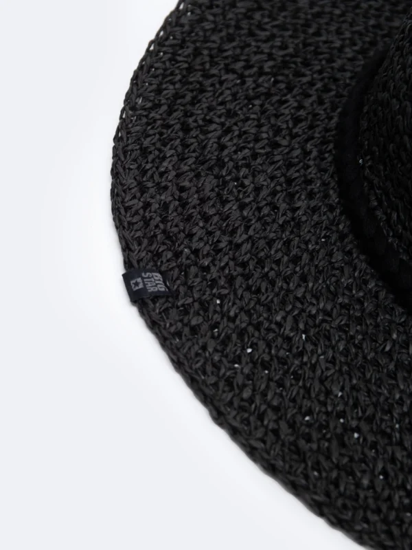 Kapelusz damski czarny Rastia 906