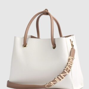 VALENTINO Duża biała torebka Alexia