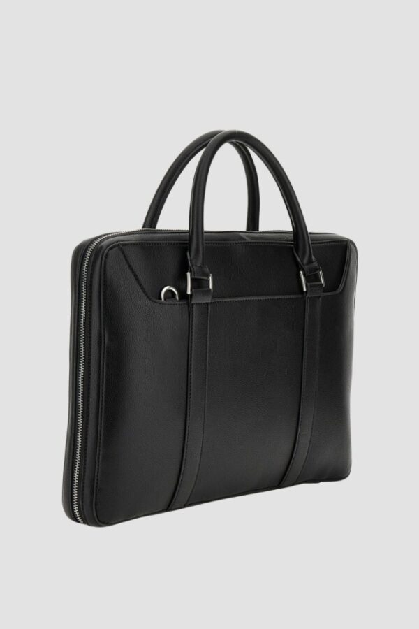 GUESS Czarna aktówka Parma