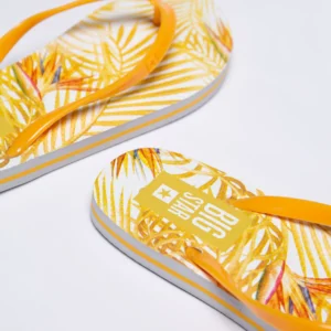 Japonki damskie żółte LL274819 201