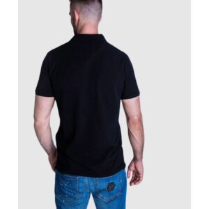 FENDI Koszulka polo męska w kolorze czarnym