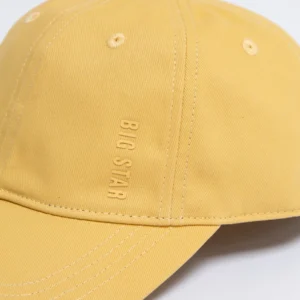 Czapka z daszkiem żółta Julio 201